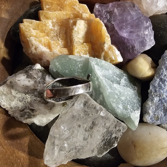 Vintage Stamped Sterling Silver Elephant Articulated Hinged Trunk Legs Ring 5½ - Picture 13 of 16